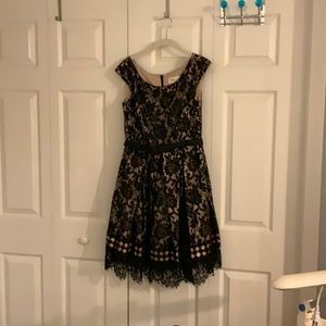 Black Lace Cocktail Dress